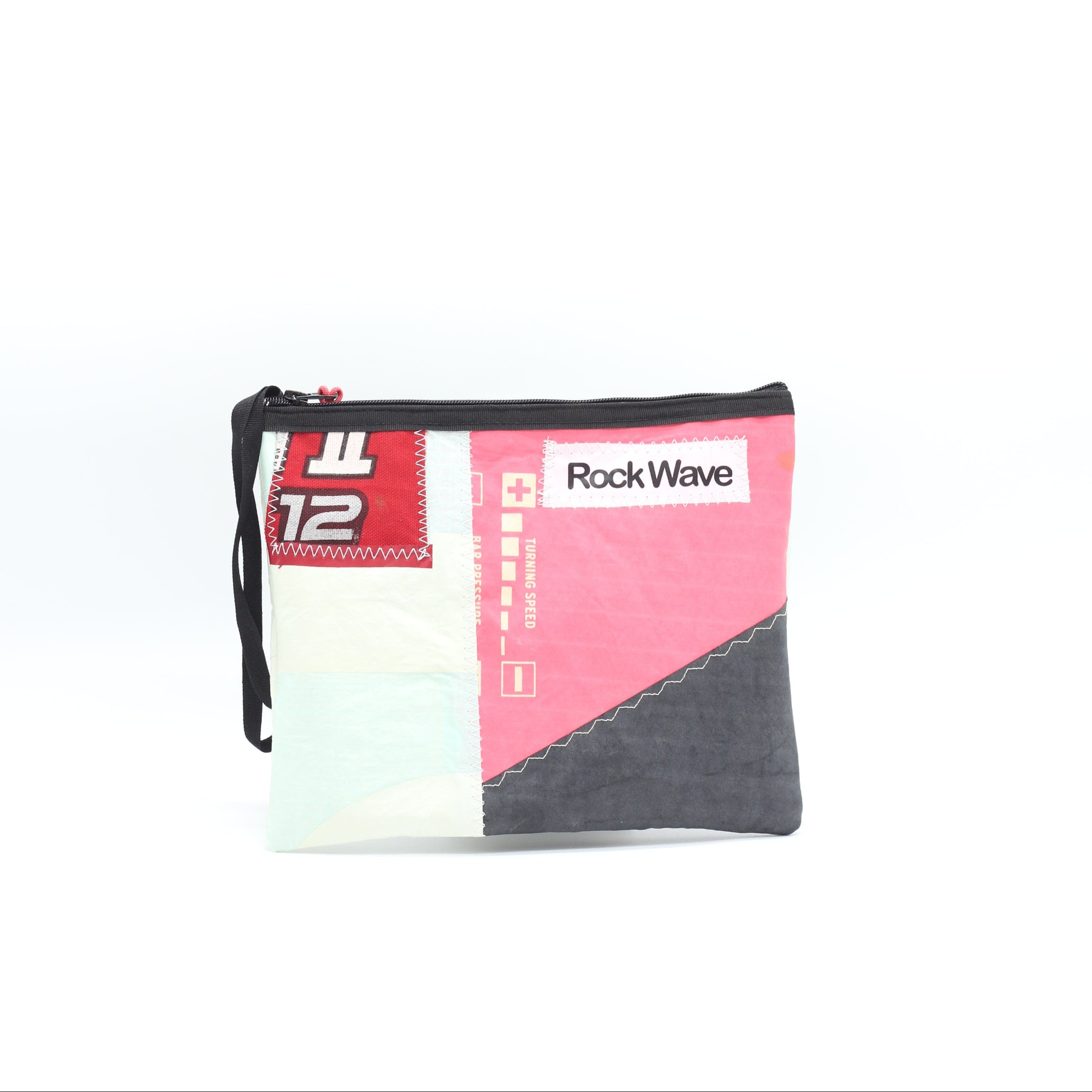 Clutch mit gepunkteten Ärmeln