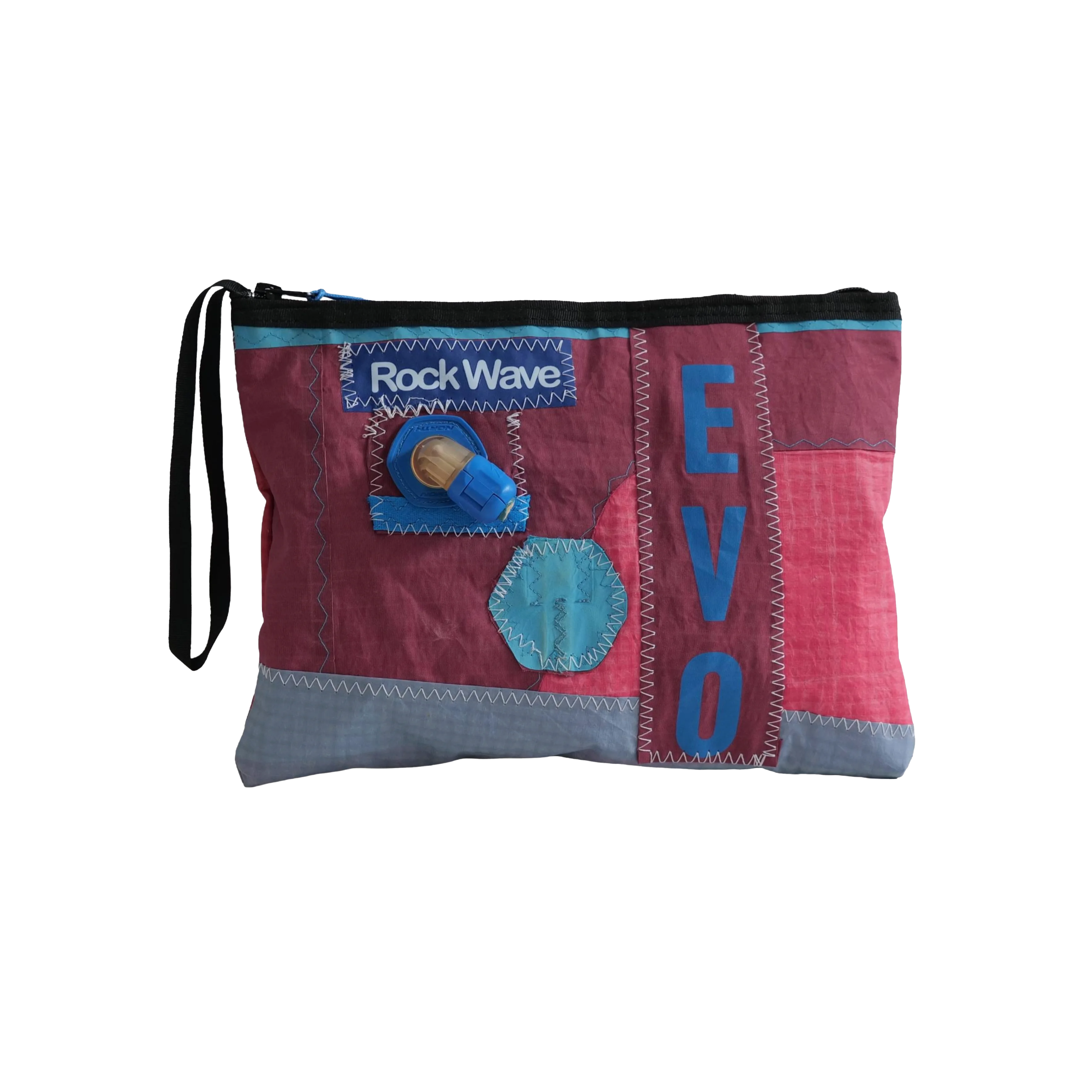 Glitzernde Clutch mit Ärmeln